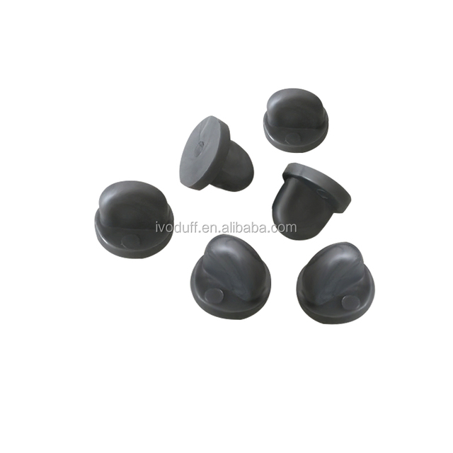 Factory Manufacture Manufacture Cheap Price Rubber Clutch Pin, Pvc Back for Badge