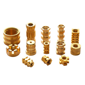 Inserts en laiton moleté thermoformés de précision, tailles personnalisées et solutions intégrées haute résistance - Product Image 5