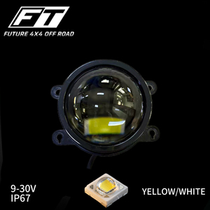 Feux antibrouillard Bi-Beam 50W 40W Blanc <span class=keywords><strong>Jaune</strong></span> 6000K 3000K pour Suzuki Liana A6 - Product Image 3