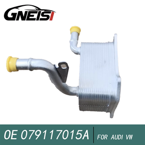 Refroidisseur d'huile pour <span class=keywords><strong>Audi</strong></span> RS4 A5 <span class=keywords><strong>S5</strong></span> RS5 A6 S6 A6L A8 S8 Q7 Volkswagen Touareg  Numéros de pièces 079117015A 079117015P - Product Image 2