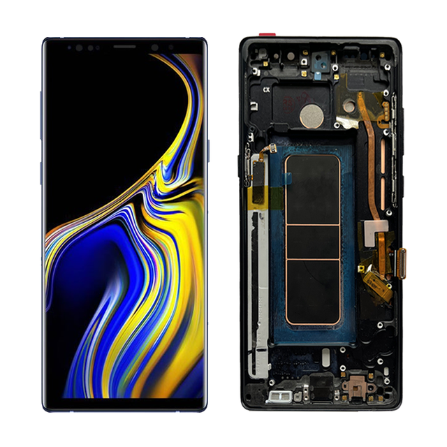 OLED for Samsung Note 9 Lcd Touch Screen Assembly for Samsung Note 9 N9600 N960 Lcd with Frame