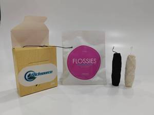 Filo Interdentale Biodegradabile in Pura Seta Organica al Gusto di Menta, 50 Metri, con Materiali Naturali e Custodia Personalizzata in Bambù - Product Image 3