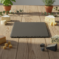 Planche à fromage en ardoise naturelle à prix compétitif et abordable, assiette jetable durable pour mariages et restaurants