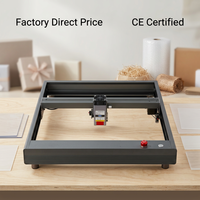 Nouvelle machine de gravure laser de bureau multifonctionnelle T4040, module laser à diode 40W, refroidissement par air, haute précision, CNC, bois, acrylique, contreplaqué