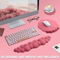 Alas Mouse Gaming kustom ergonomis, tahan air dengan dudukan pergelangan tangan, kinerja biaya tinggi