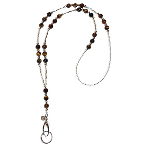 Manufacturer Wholesale Beautiful Business Custom <strong>Teacher</strong> Beaded <strong>Lanyard</strong> for Id Badge Women - Product Image 3