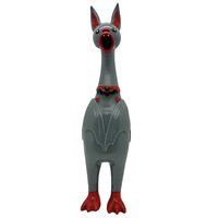 Jouet Poulet Halloween Crayonnant à Tête de Citrouille en Caoutchouc Souple, Sonore et Moelleux, avec Son à Haute Intensité pour le Soulagement du Stress et le Plaisir des Fêtes