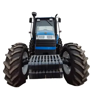 New holland kullanılmış tarım makineleri 120hp 4WD kullanılmış tarım traktörleri