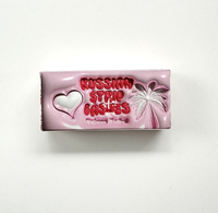 Boîte à cils en papier de marque privée fausse bande boîte à effet de bulle de cils logo personnalisé emballage de boîte à cils en papier personnalisé en gros