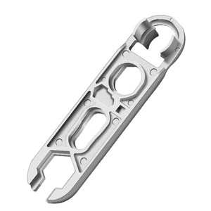 Baolian Water <b>Tap</b> Aerator Wrench Aluminum Alloy Single End Metric 180mm For Valve Core Cap Shower Head Repair - Product Image 1