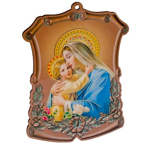En gros supérieur la famille décore le portrait de famille de mère et fils woodiness mur accroche pour personne - Product Image 5