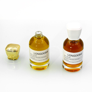 Botella de Perfume de Vidrio Transparente de Lujo Personalizada, 30ml 50ml 100ml, con Pulverizador, Ecológica, Reciclable, para Productos de Cuidado Personal - Product Image 6