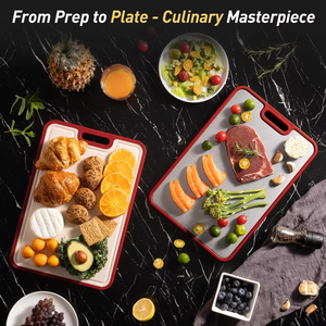 Nuovo Set di 2 Taglieri in Titanio 2 in 1, Titanio Puro e PP, Regalo Ideale per la Migliore Mamma di Sempre, Natale, Compleanno - Product Image 4