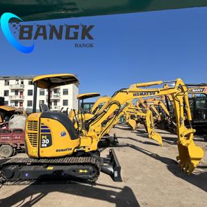 Komatsu PC30MR Mini <span class=keywords><strong>Excavator</strong></span> Crawler digunakan Dozer <span class=keywords><strong>Blade</strong></span> Japan orisinil Harga murah kotak roda gigi mesin Motor ekskavator Mini - Product Image 1