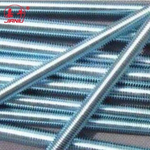 Thanh Ren Hệ Mét Chất Lượng Cao Túi DIN975 Mạ Kẽm M12 Màu Bạc Trơn OEM Tùy Chỉnh Bề Mặt Thời Gian Xây Dựng Nặng Bằng Thép - Product Image 5