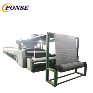 Ponse Bamboo charcoal powder coating machine hot melt powder laminating machine