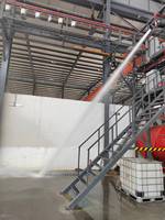 Robot de lutte contre l'incendie intelligent LinkZone ZDMS0.8/30S-LI AI, arroseur intelligent haute pression, équipement de pompier en acier inoxydable