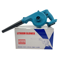 Souffleur de poussière de voiture à batterie lithium portable sans fil aspirateur collecteur nettoyeur de feuilles de jardin à double usage souffleur