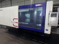 Machine de moulage par injection automatique de petites cuillères en plastique, machine de moulage compacte en plastique de 120 tonnes, machine de moulage de 530 tonnes