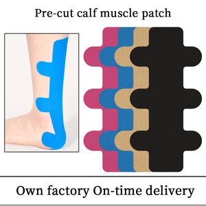 Nastro kinesiologico per i muscoli posteriori del tallone e del polpaccio per alleviare il <span class=keywords><strong>dolore</strong></span> Pre-taglio sportivo impermeabile nastro atletico kinesiologia traspirante - Product Image 2