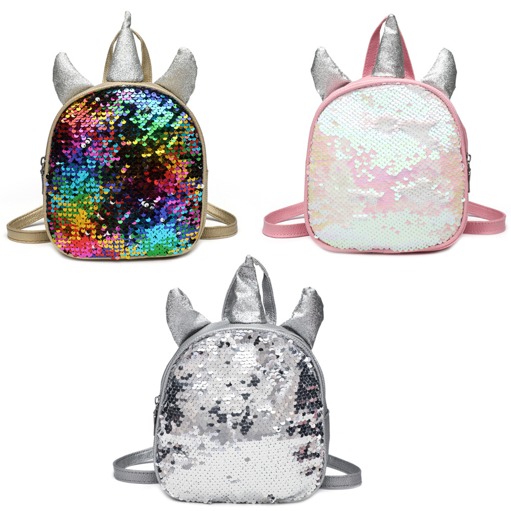 Wholesale Sequin Backpacks Fashionable School Bags