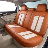 Housses de siège auto en cuir de luxe Tough Nest, ensemble complet, protection intérieure, style professionnel, toutes saisons, ajustement universel, Auris Peugeot CRV