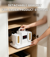 Séchoir à chaussures réglable à air froid et chaud, machine électrique portable pour sécher les bottes, les baskets et les chaussures