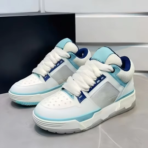 รองเท้าผ้าใบดีไซน์หรูหรา สปอร์ต ระบายอากาศได้ดี กันลื่น เหมาะสำหรับวิ่ง เดิน ใส่ลำลอง คุณภาพสูง ทรงหนา สำหรับผู้ชาย หนังแท้ - Product Image 2