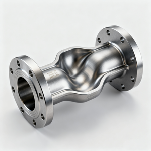 Pengukur aliran baja tahan karat mesin CNC komponen pengukuran cairan kelas industri pengeboran rancangan cepat - Product Image 4