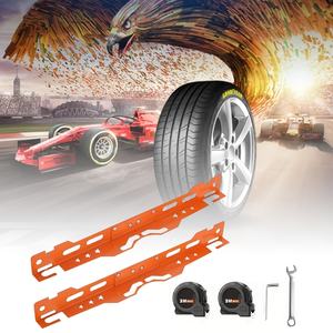 طقم عجلة حديد للخدمة الشاقة طقم محاذاة الإطارات مع أدوات المعايرة وتسوية العجلات - Product Image 3