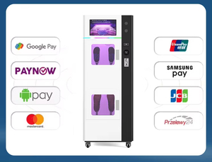 Lavadora y Secadora de Calzado Comercial Integrada de Fábrica, Máquina Automática 2 en 1 para Limpieza y Secado de Calzado, Equipo Industrial - Product Image 5