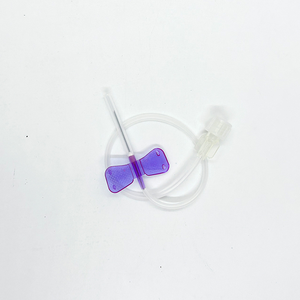 เข็มฉีดยาแบบปีกผีเสื้อคู่ ขนาด 21g <span class=keywords><strong>23g</strong></span> ชุดสายสวนหลอดเลือดดำหนังศีรษะ พร้อมข้อต่อ Luer Lock วัสดุพลาสติก สำหรับสัตว์ เป็นมิตรกับสิ่งแวดล้อม - Product Image 4