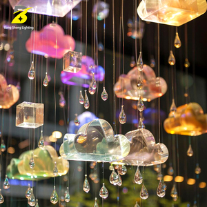 Lampada da <span class=keywords><strong>Soffitto</strong></span> LED a Nuvola di Cotone Bang Sheng Lighting - Decorazione Ambientale Fantasiosa per Residenze di Lusso e Hotel Boutique - Product Image 3