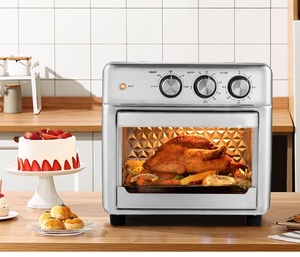 Four à air chaud électrique pour la cuisson à domicile ou en entreprise, grande capacité 15L, pour pizzas et pains - Product Image 1