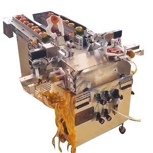 เครื่องปอกเปลือกผลไม้แบบสองสถานี ป้อนผลไม้อัตโนมัติ เครื่องปอกเปลือกผลไม้ไฟฟ้า - Product Image 2