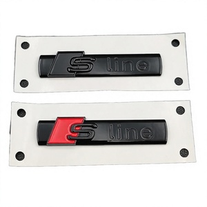 XTX Luxus 3D Metall S Line Emblem Auto-Emblem Aufkleber (Schwarz/Silber/Rot) für Audi A1/A3/A4/A5/A6/Q2/Q5/Q3 – Wiederverwendbar 1 Jahr - Product Image 4