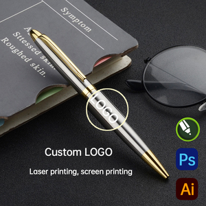 Factory Custom Logo <strong>Printed</strong> Advertising Colorful Sign <strong>Pen</strong> Business <strong>Metal</strong> Gift Ballpoint <strong>Pen</strong> - Product Image 4
