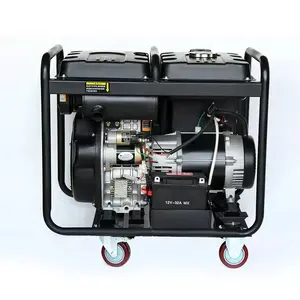 Générateur diesel de générateur de bobine de cuivre de Offres Spéciales LinksX portatif pour le système de production d'énergie de maison 12Kw 7kw fournisseur de la Chine