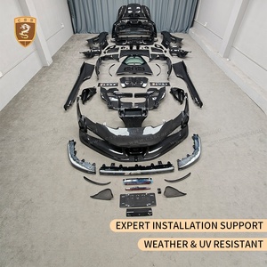 Kit Carrozzeria per <span class=keywords><strong>Ferrari</strong></span> <span class=keywords><strong>SF90</strong></span>: Aggiornamento a <span class=keywords><strong>SF90</strong></span> XX con Paraurti Anteriore, Minigonne Laterali, Diffusore Posteriore, Cofano Motore e Fanali Posteriori a LED - Product Image 5
