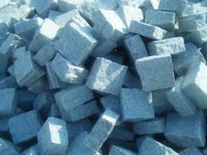 Đá Lát Cobble Hình Khối Trung Quốc Làm Giá Rẻ Ánh Sáng Màu Xám Đá Lát Đá Hoa Cương Nhỏ Đá Cuội Cho Ngoài Trời Lát Đường Lái Xe - Product Image 3