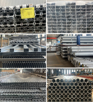 Profils en aluminium extrudé industriels pour portes et fenêtres, haute précision, série 6000, cadres de portes et fenêtres coulissantes, découpe/soudage