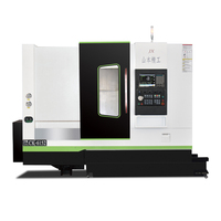 Tour CNC de haute précision avec banc monolithique en fonte, tour multifonction pour le travail des métaux