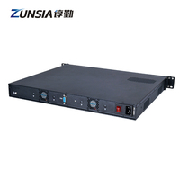 Boîtier de serveur OEM Intel Elkhart Lake J6412 6Lan 1U 2 * SFP + 1G Pfsense industriel Pfsense Pc 1U Châssis de serveur en rack