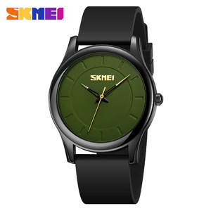 Skmei Men's Quartz Watch Analog Round Black Strap 30M Waterproof Fashion Simple Design Wristwatch - Product Image 5