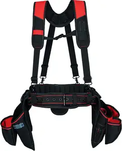 Pro Framer Combo <strong>Hammer</strong> <strong>Holder</strong> with Multipocket Polyester Belt Customizable ODM Carpenter Construction Tool Bag - Product Image 1