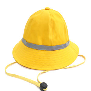 Dairui Unisex cappello da esterno per bambini fascia riflettente regolabile cinturino protezione solare cappello con stile <span class=keywords><strong>pescatore</strong></span> per l'estate - Product Image 1