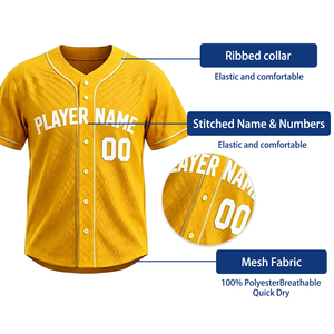 Jersey Baseball Custom dengan Nama, Nomor, dan Logo yang Dipersonalisasi, Seragam Baseball Unisex untuk Klub Olahraga Lokal, Pesanan Grosir - Product Image 3