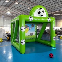 But de football gonflable en PVC pour extérieur, 3x3x3m, certifié EN71/CE, facile à monter, jouet sportif, cible de tir, produit phare