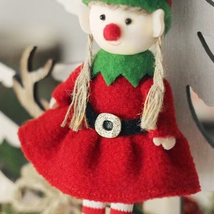Muñeco de Elfo Navideño de Peluche Suave, Adorno para Árbol de Navidad, Decoraciones, Precio de Fábrica, Gran Venta - Product Image 2