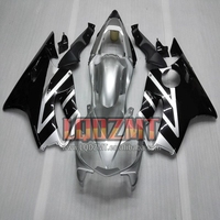 Corps d'injection pour HONDA CBR 600F4i 600CC 600 F4i CBR600F4i 01 02 03 87LQ.16 CBR600 F4i 2001 2002 2003 OEM Carénage Argent noir